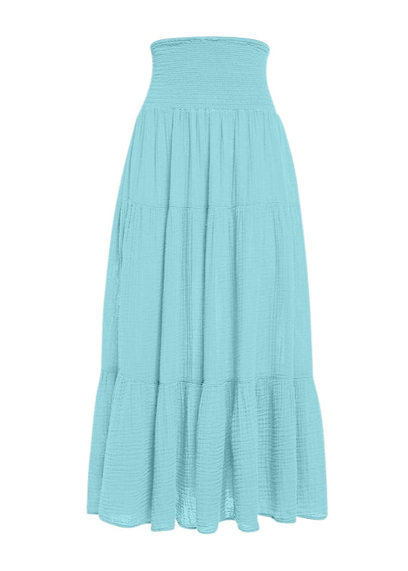 Felicite Smocked Gauze Maxi Skirt