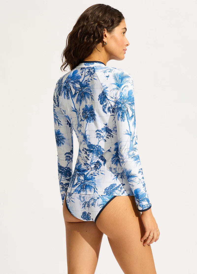 Seafolly Marbella Long Sleeve Rashguard