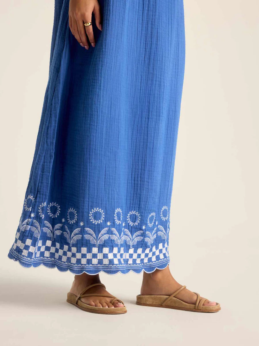 Vitamin A Mykonos Daya Embroidered Dress