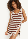Vitamin A Marea Crochet Mini Tunic