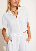 Vitamin A Hana Cropped Shirt