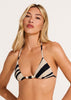 Vitamin A Terra Tri Bikini Top - Sandbar Stripe