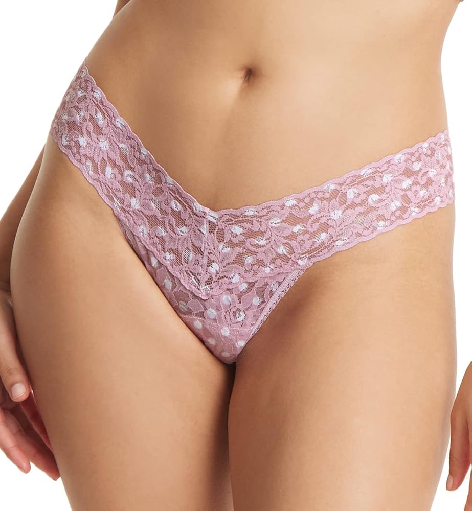 Hanky Panky Signature Lace Printed Low Rise Thong