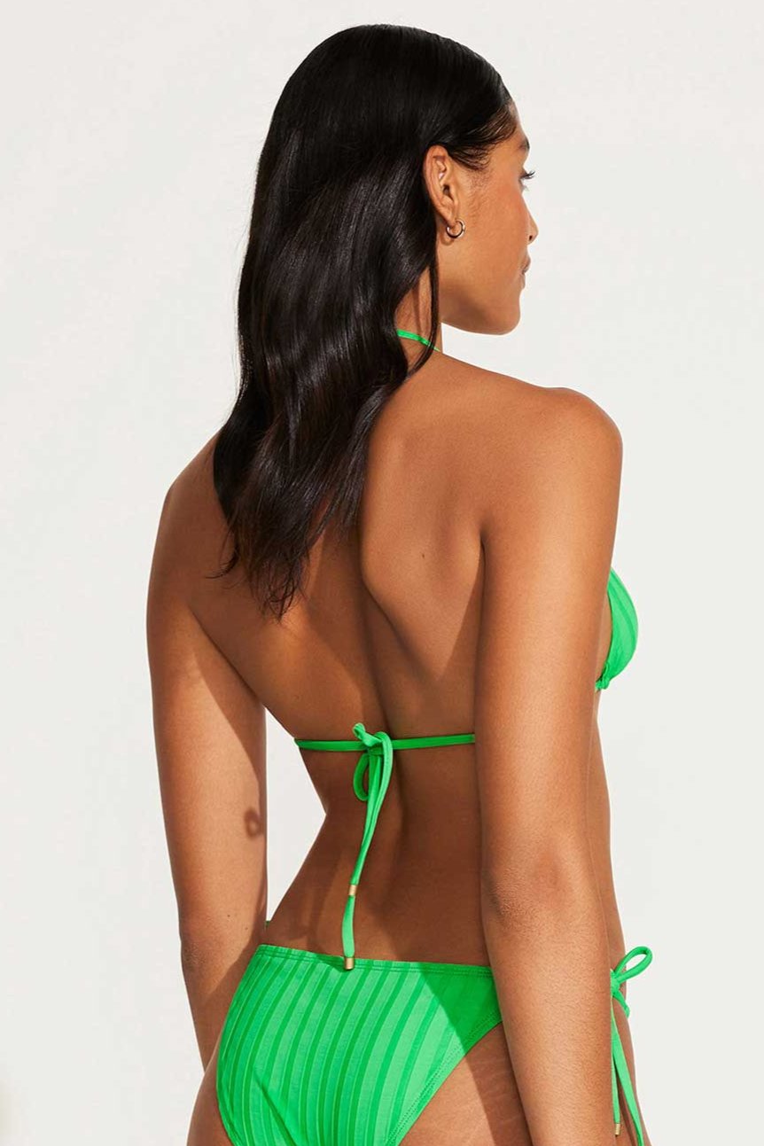 Vitamin A Gia Tri Bikini Top - Spearmint SuperRib