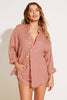 Vitamin A Playa Linen Boyfriend Shirt
