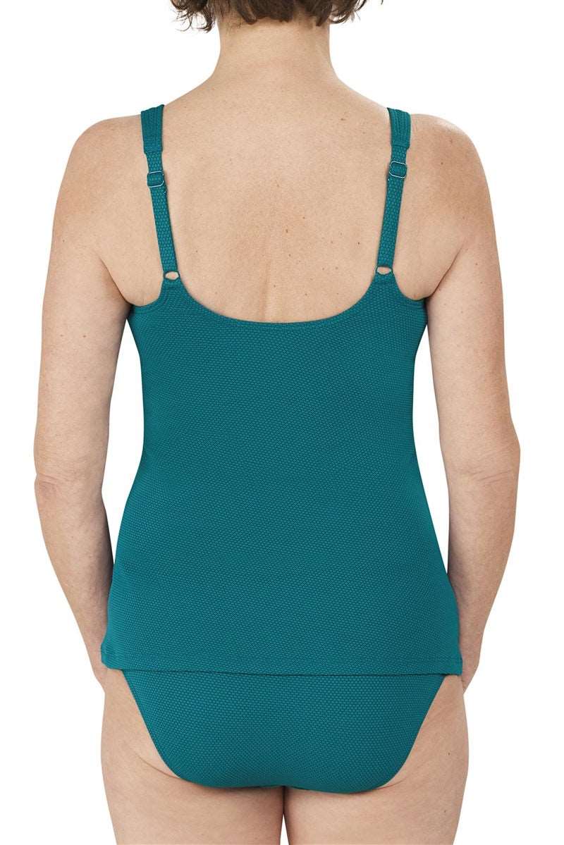 SHAPERMINT Essentials Adjustable Strap Wire-Free Tankini - Swimwear for  Women from Small to Plus Size, Burgundy, Large : : Clothing, Shoes  & Accessories