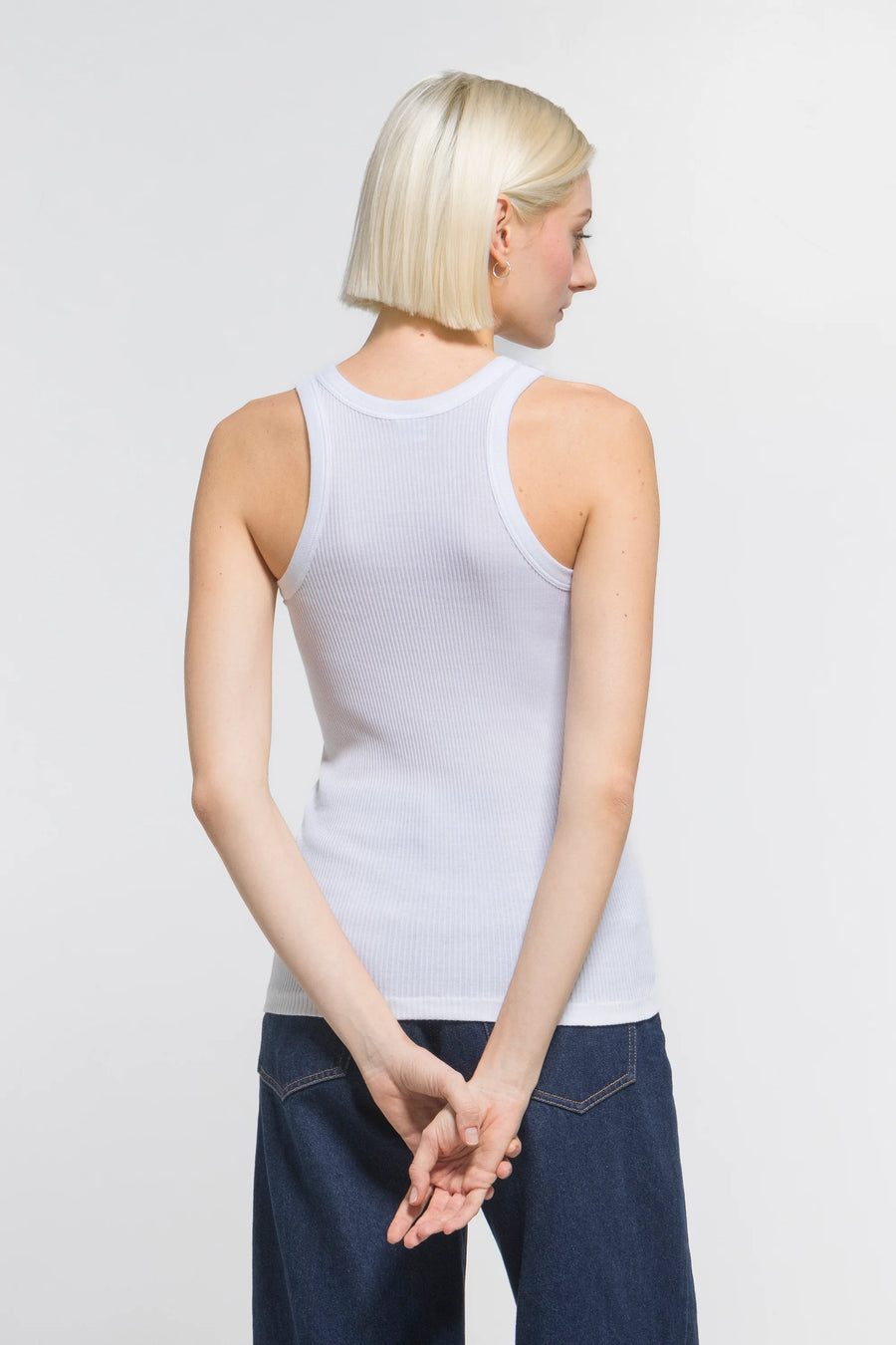 Oscalito Cotton Ribbed Tank Top