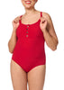 Amoena Chile Mastectomy Fullpiece - Red