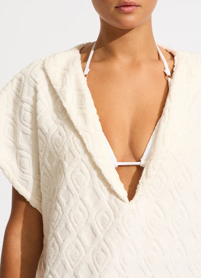 Seafolly Birds Of Paradise Towel Poncho