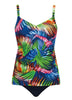 Sunflair Palm Multicolor V-Neck Tankini Set