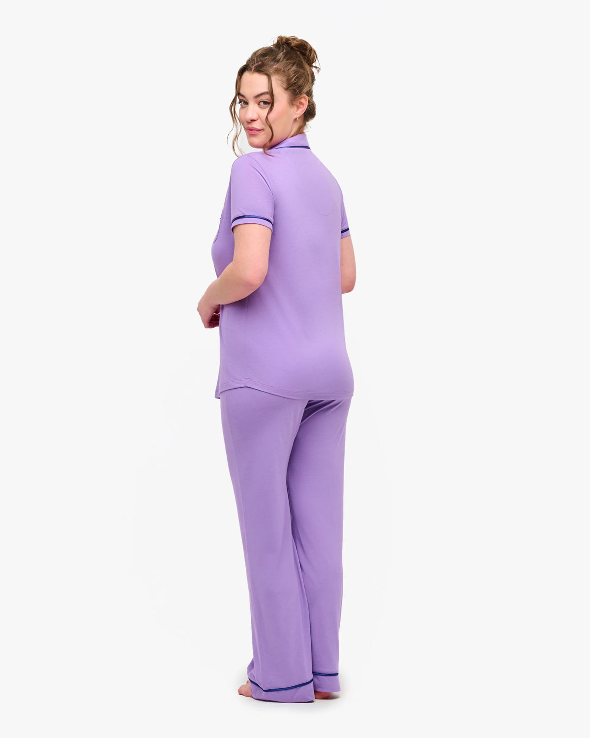 Cosabella Bella Short Sleeve & Long Pant Pajama Set