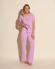 Cosabella Bella Short Sleeve & Long Pant Pajama Set