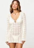 LSpace Jessa Crochet Mini Dress