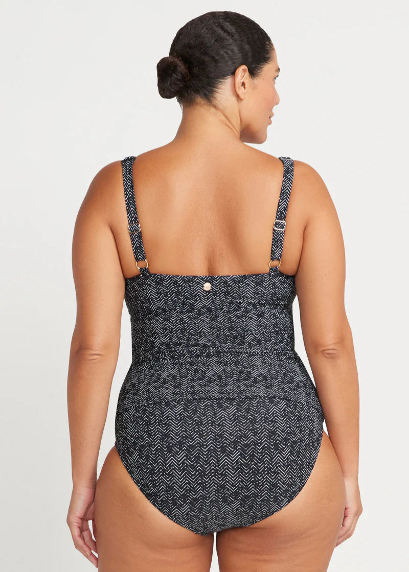 Artesands Zig Zag Raphael E/F Underwire Tankini Top