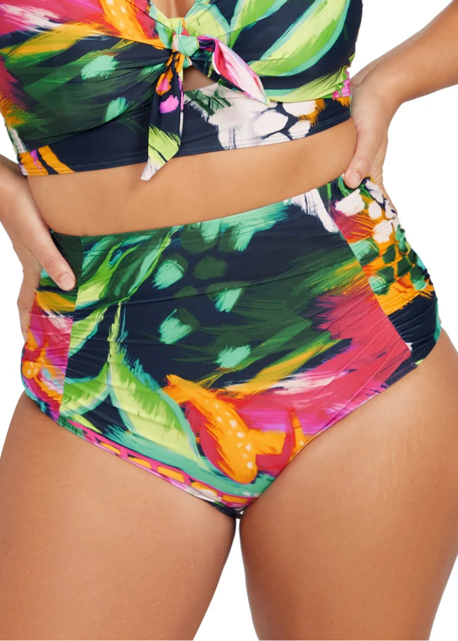 Artesands Raphael High Waist Bikini Bottom - Chelona