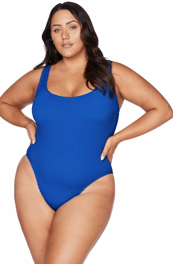 Artesands Women's Plus Size Palmspiration Delacroix Curve Fit Swim