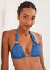 Vix Hidra Bia Tube Bikini Top - Blue Multi