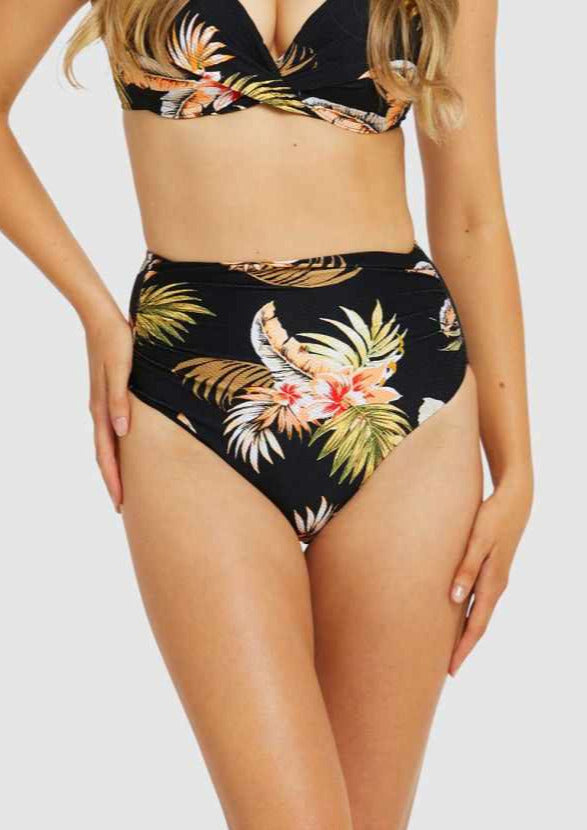Baku Honolulu High Waist Bikini Bottom – Melmira Bra Swimsuits
