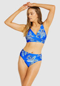 Baku Coral Coast F Cup Twist Bikini Top