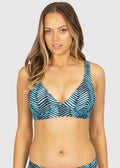 Baku Tidal Wave D/DD Long Line Bikini Top