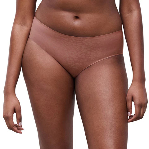 Chantelle Soft Stretch Fashion Hipster - Pink Leo Shimmer