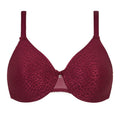 Chantelle C Magnifique Seamless Minimizer Bra - Red Raspberry