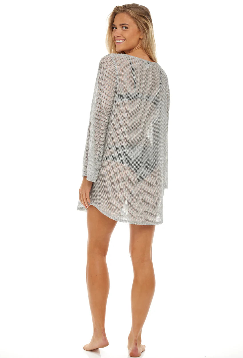 Jordan Taylor Chevron V-Neck Tunic