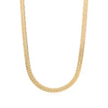 Olaeda Fancy Herringbone Chain Necklace - 18