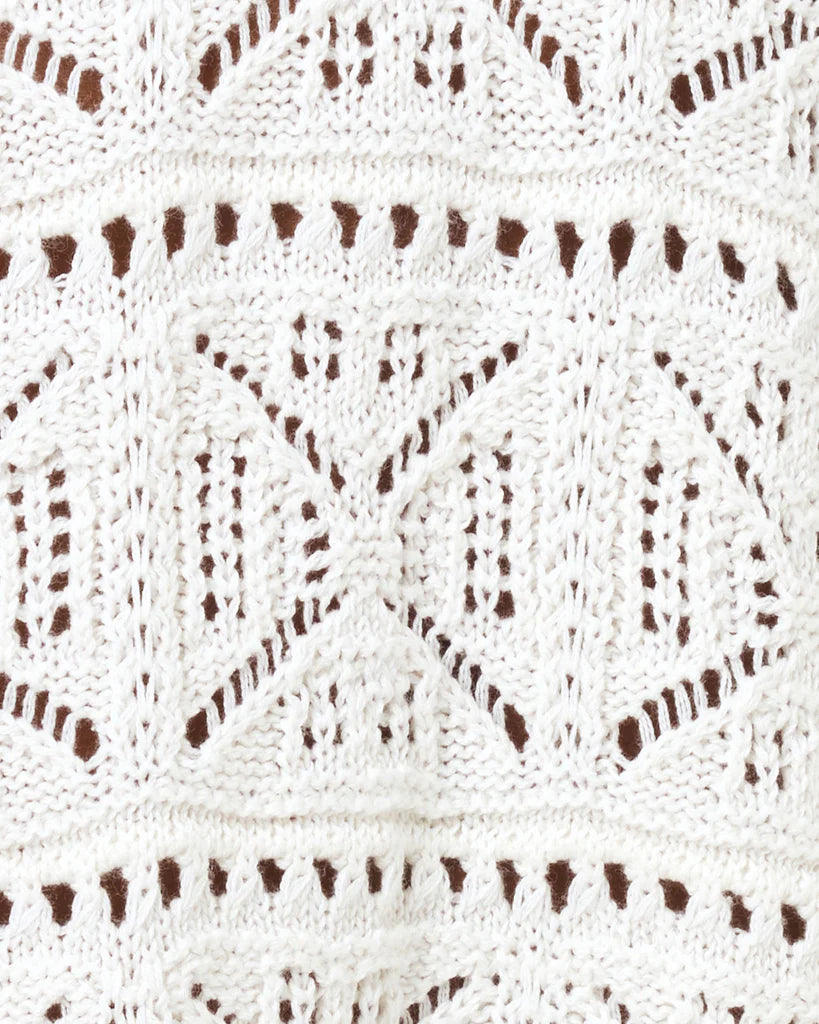 L Space Diamond Eyes Crochet Cover-up