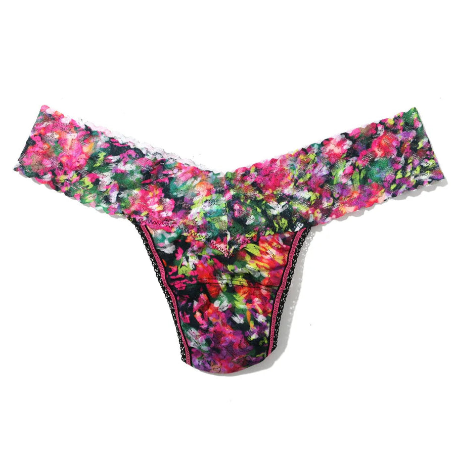 Hanky Panky Signature Lace Printed Low Rise Thong