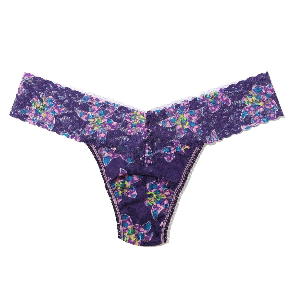 Hanky Panky Signature Lace Printed Low Rise Thong