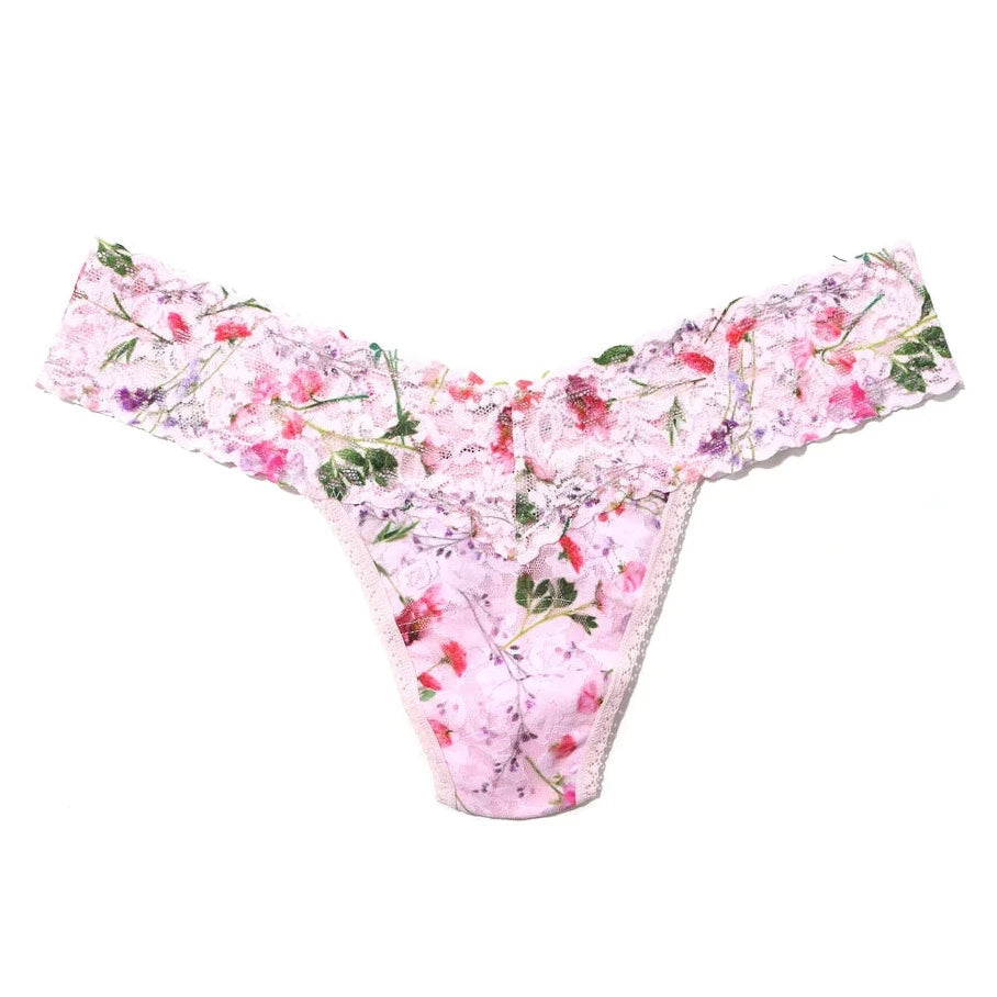 Hanky Panky Signature Lace Printed Low Rise Thong