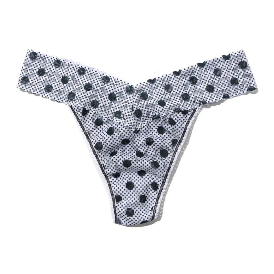 Hanky Panky Printed Signature Lace Original Rise Thong