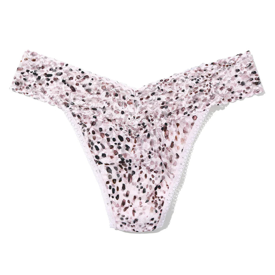 Hanky Panky Printed Signature Lace Original Rise Thong