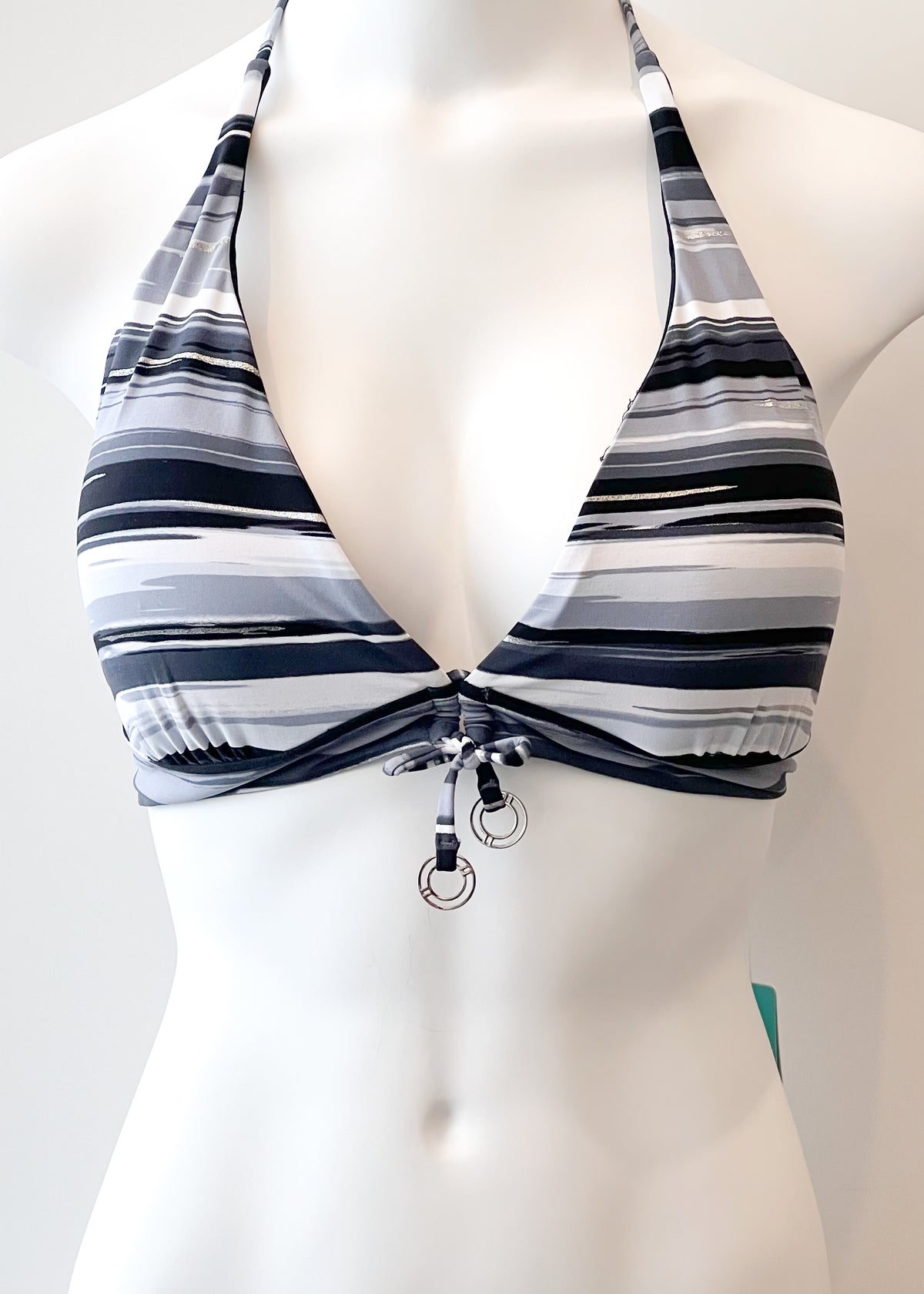 Seafolly Horizon Stripe Halter Bikini Top
