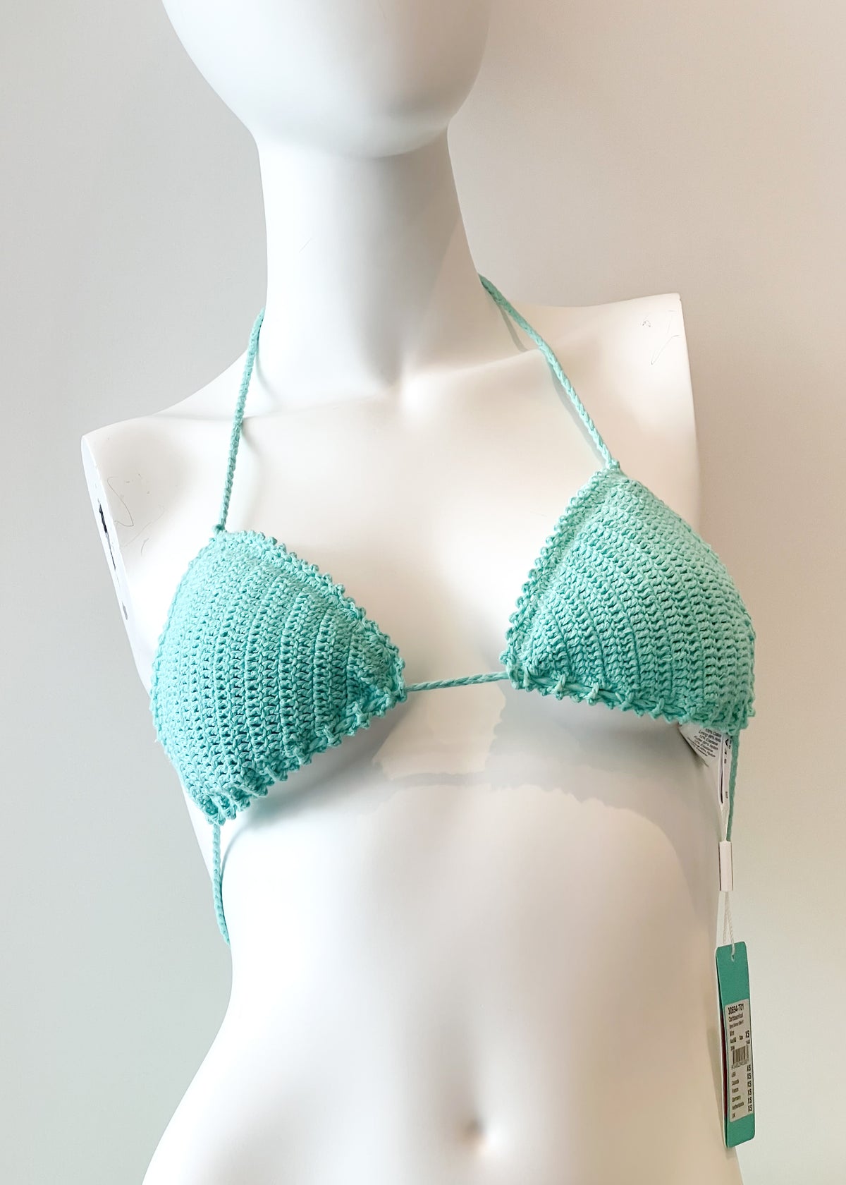Seafolly Caribbean Kool Crochet Tri Bikini Top