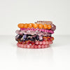 Olaeda Gemstone Bead Wrap Coil Bracelet