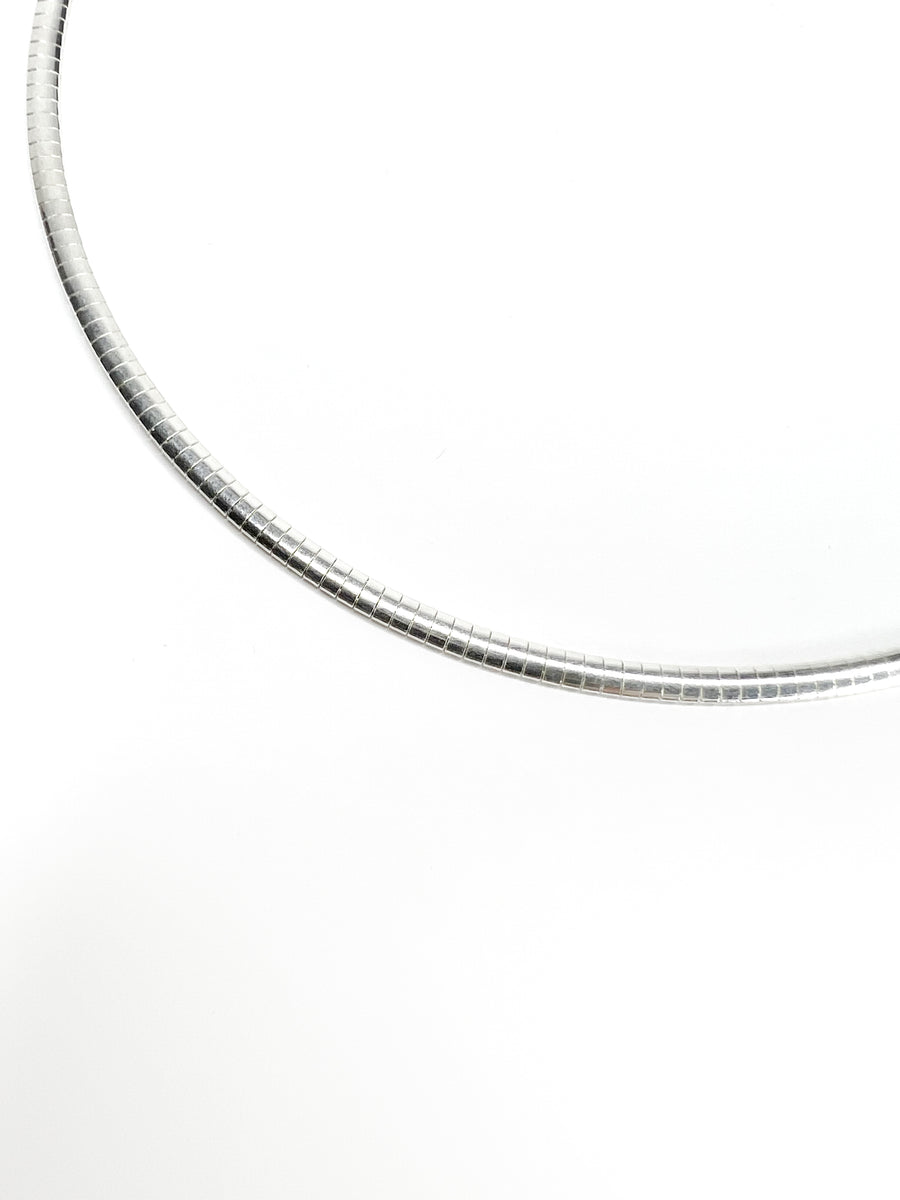 Olaeda Collar Sterling Silver Chain Necklace - 16"