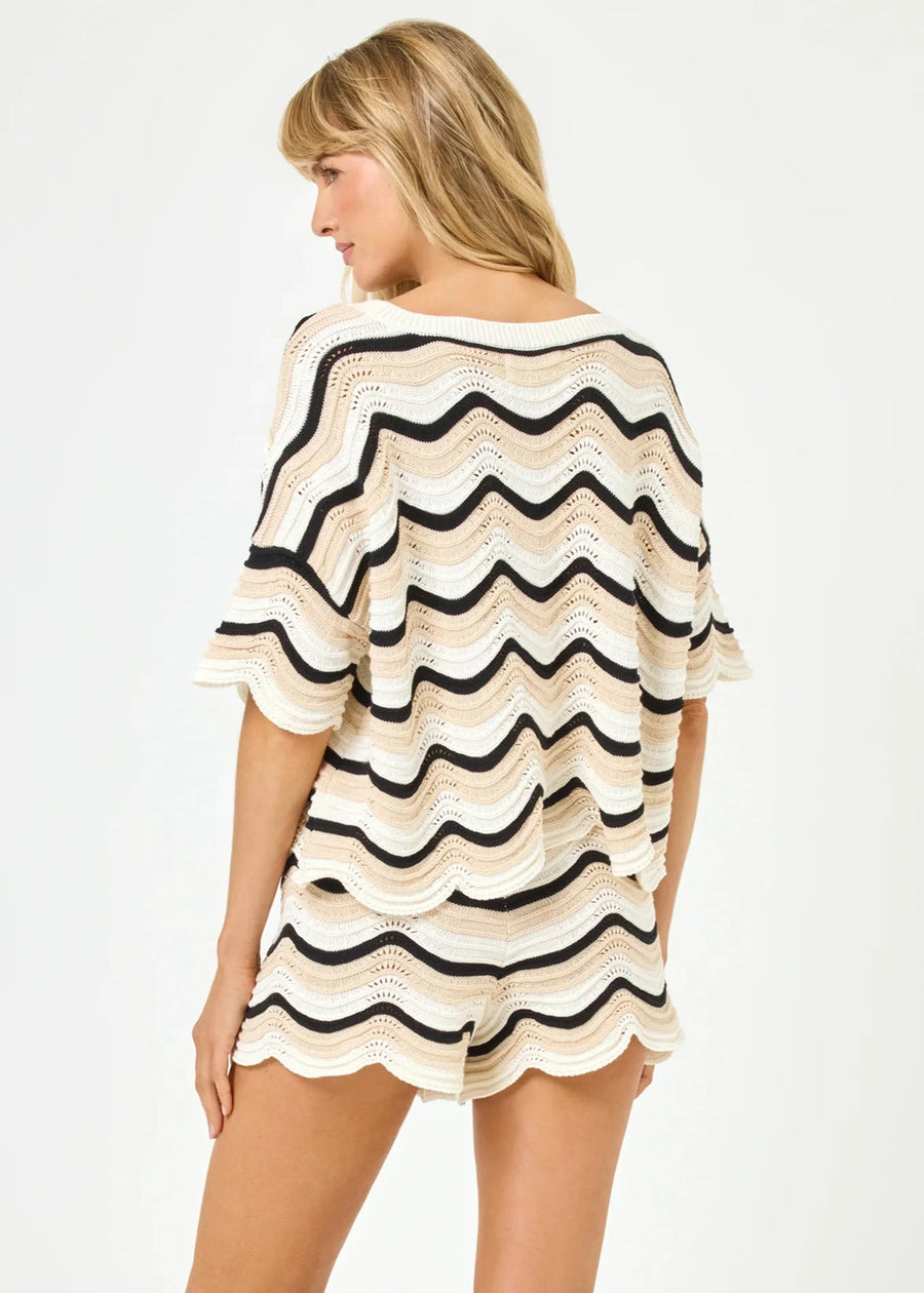 L Space Make Waves Knit Short