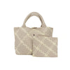 Bag and Bougie Woven Tote