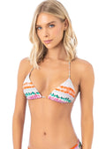Maaji Scenic Sunrise Sliding Triangle Bikini Top