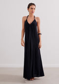 Vix Solid Remi Long Dress