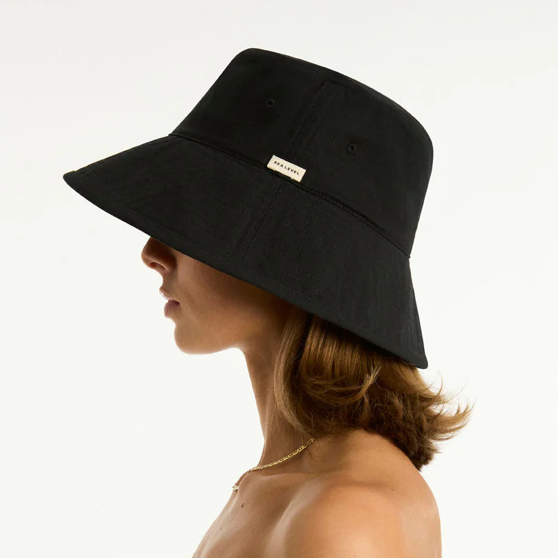 Sea Level Canvas Bucket Hat
