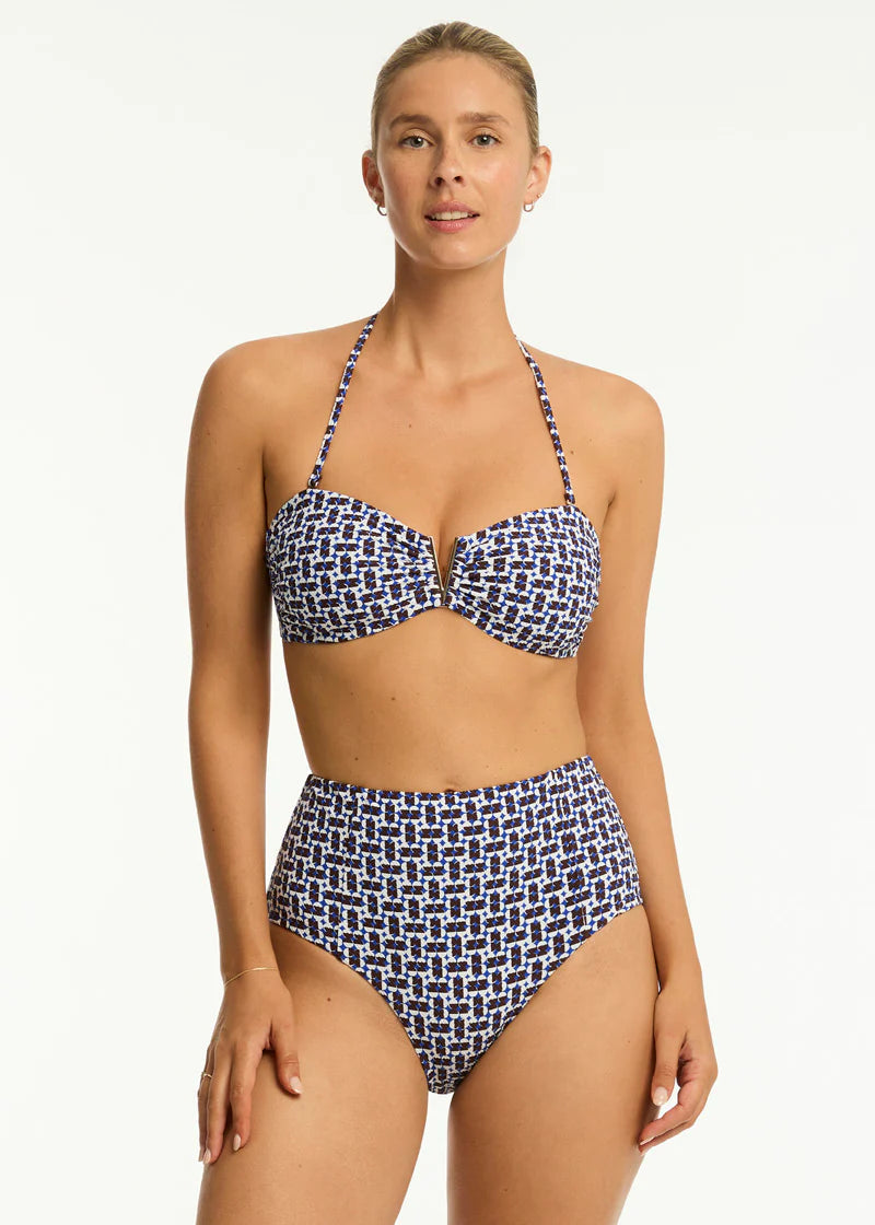 Sea Level Coast High Waist Bikini Bottom