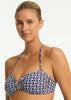 Sea Level Coast V-Bar Bandeau Bikini Top