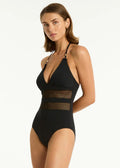 Sea Level Drift Longline Halter Fullpiece