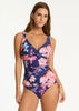 Sea Level Indochine Cross Front Tankini Top