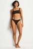 Sea Level De Luxe Sporty Mid Rise Bikini Bottom