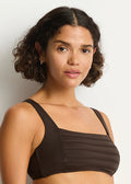 Sea Level De Luxe Square Neck Bikini Top