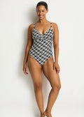 Sea Level Costa Cross Front Scoop Back Fullpiece